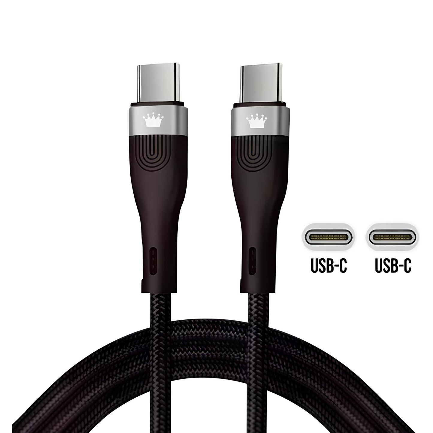 Cabo Reforçado Turbo Dados Type c 60w Kimaster