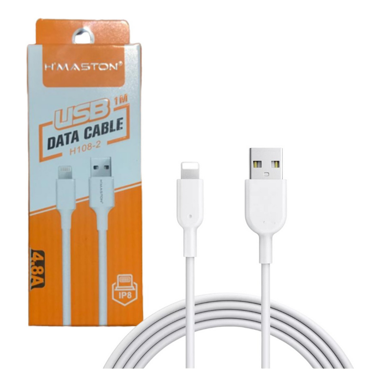 Cabo Usb Para Lightning Tipo iPhone Com 1m-hmaston-h108-2