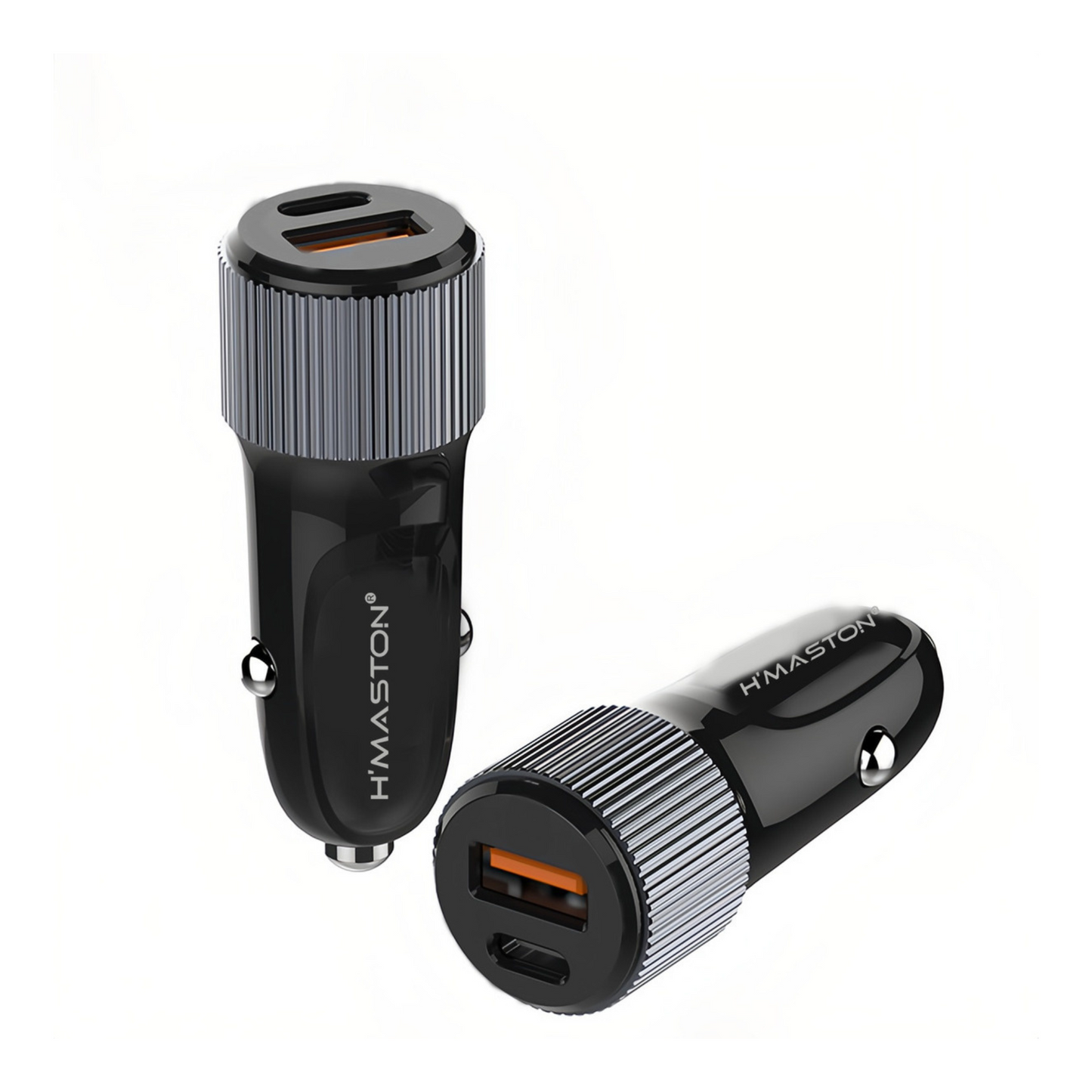 Carregador Veicular Turbo 40w Porta Usb E Pd Preto S16-4