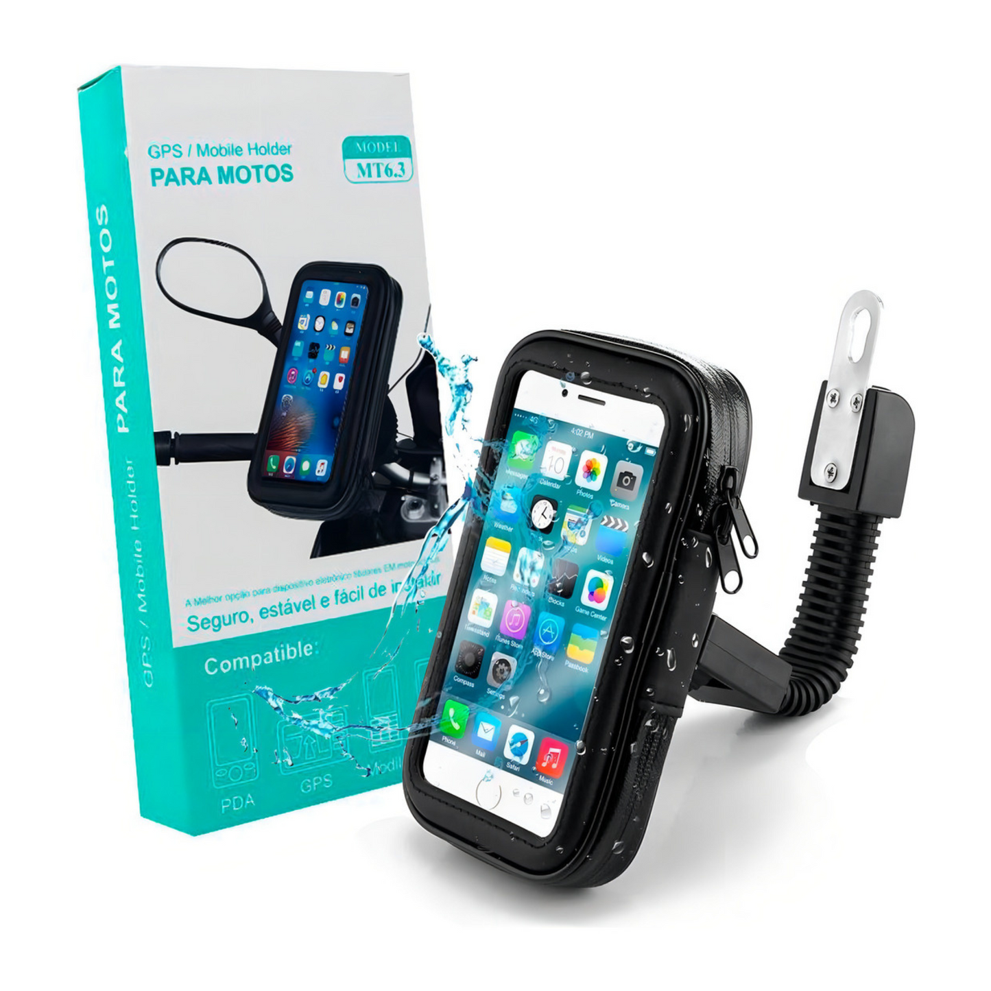 Suporte De Celular Para Moto E Bicicleta Bike Gps