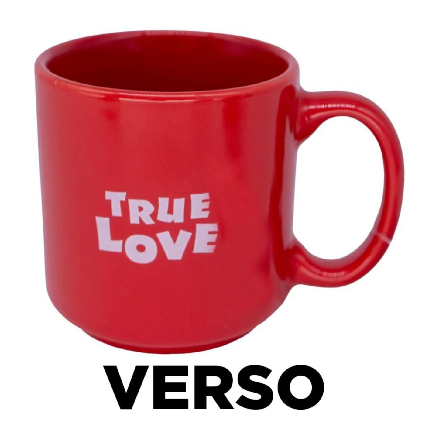 Mini Caneca Xícara Stitch True Love Empilhável Cerâmica 100ML Oficial Disney