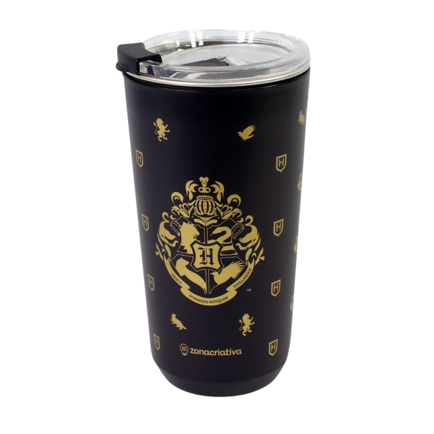 Copo Térmico Sky 500ml C Tampa Hogwarts Harry Potter Oficial