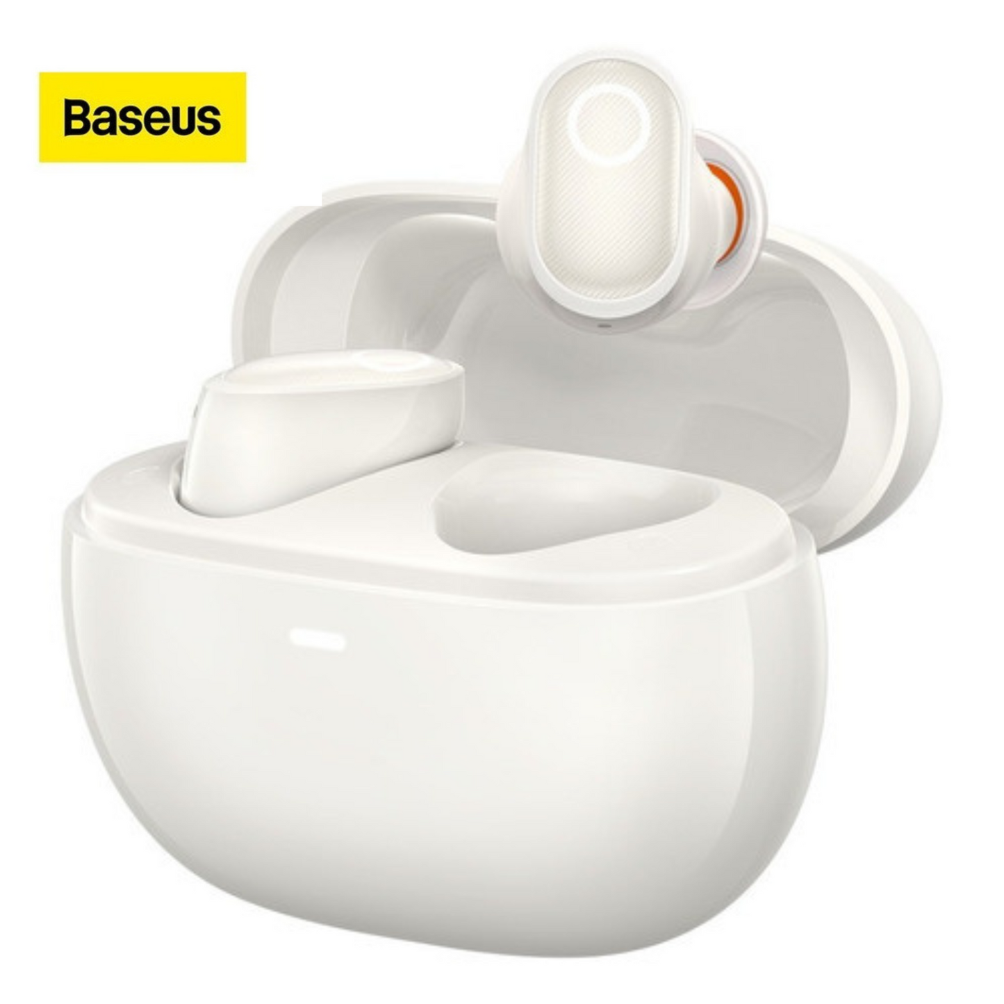 Mini Fone De Ouvido Sem Fio Wm05 Baseus Bluetooth 5.0 - 24h Cor Branco