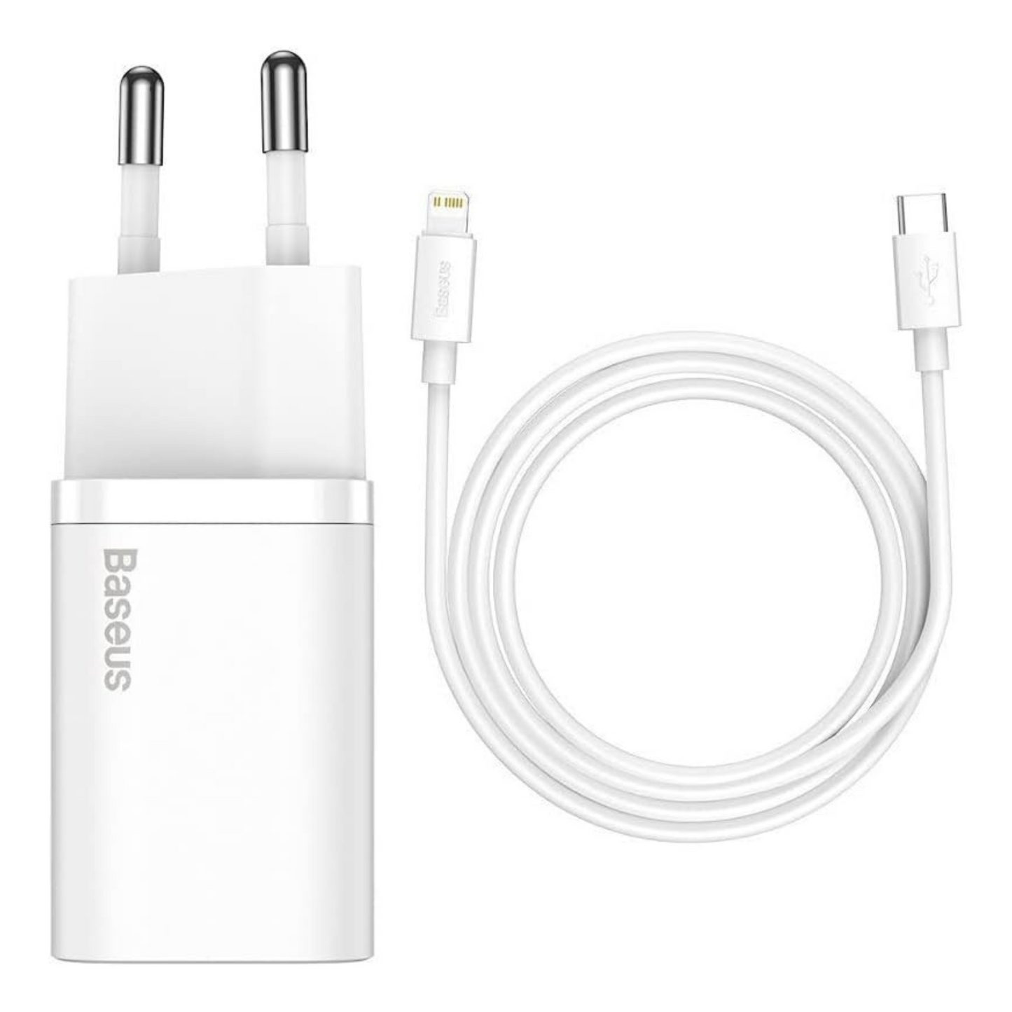 Carregador Para Iphone Tipo-C PD 20w Quick Charger Super Si, Baseus, SMO1