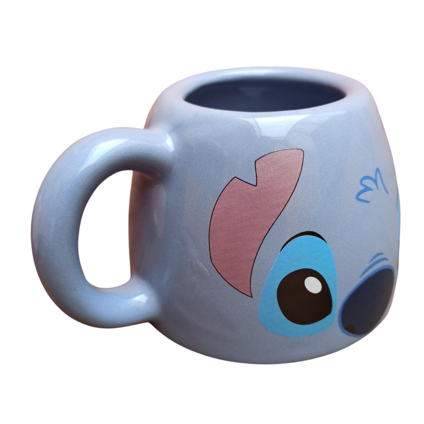Caneca Stitch 450ml 3d Porta Objeto Caneta Vaso Cereal Bowl