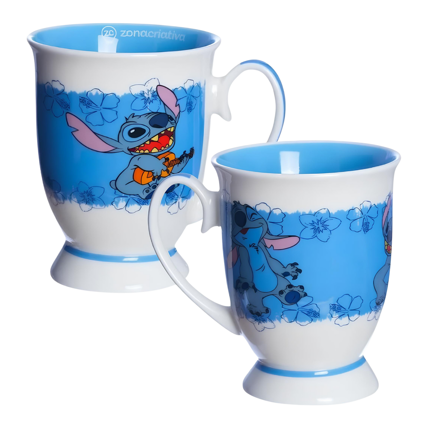 Caneca Stitch Royal Café Original Licenciada Presente