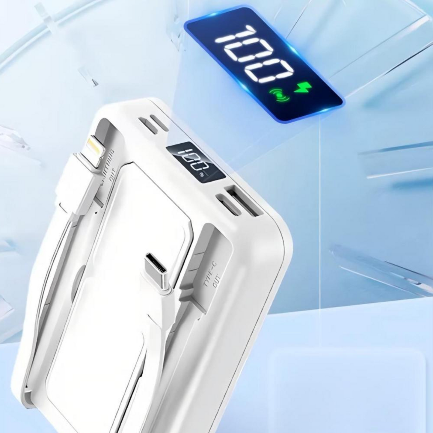 Carregador Portátil Power Bank Magsafe Sem Fio 10000mah 20w