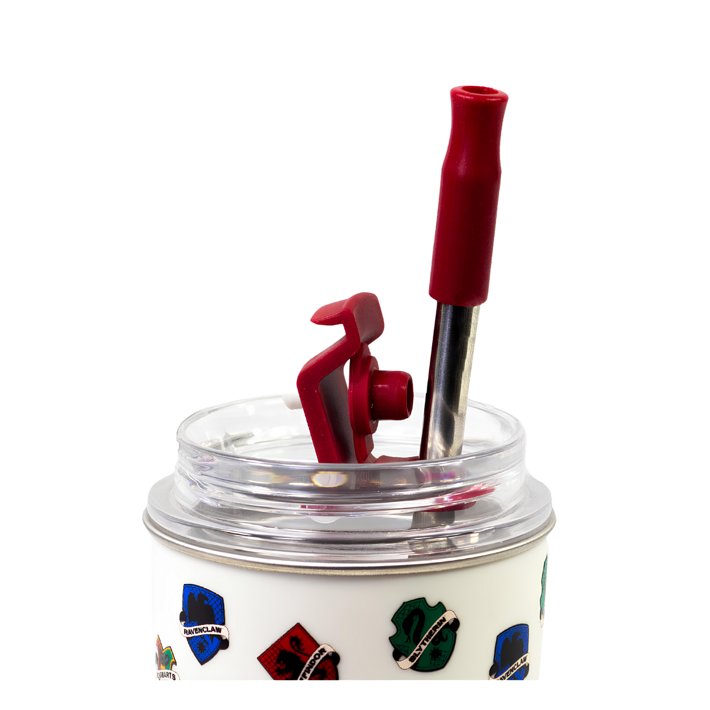 Copo Neo Harry Potter Hogwarts 300ml C/ Zona Canudo Criativa