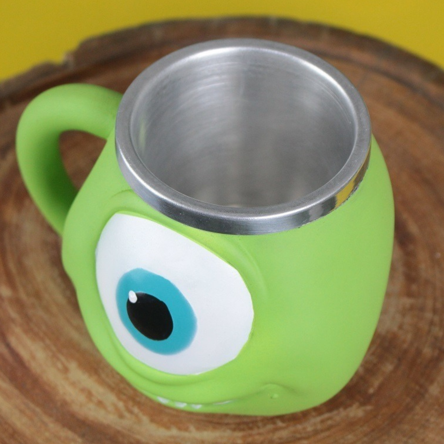 Caneca Decorativa Resina Inox 3d Monstros Sa Mike