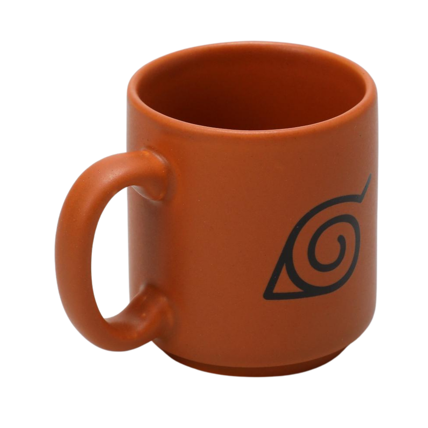 Caneca Mini Tina Naruto Konoha 100ml Marrom | Fanlab