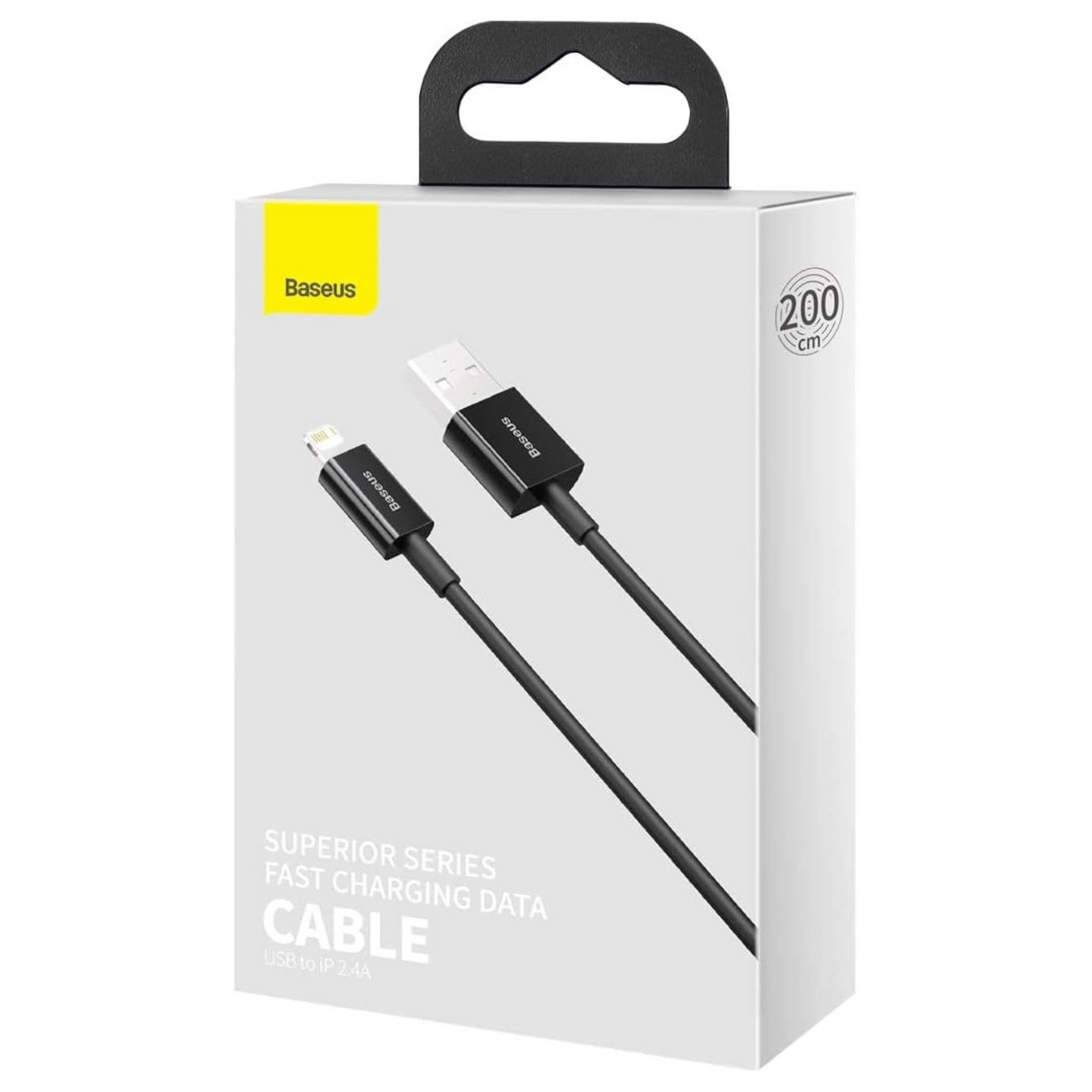 Cabo Usb X Lightning Reforçado Baseus, 2M