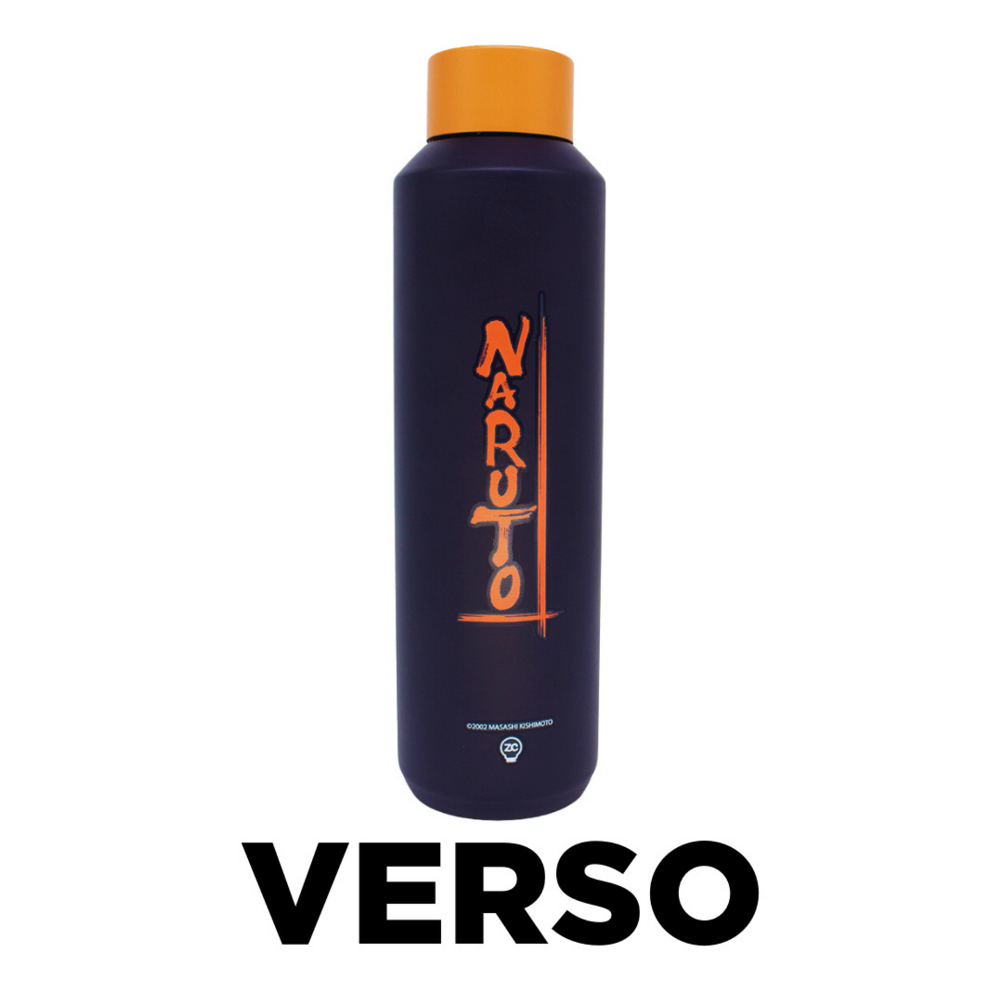 Garrafa Naruto Uzumaki Térmica 6 Horas 600ml Oficial Viz
