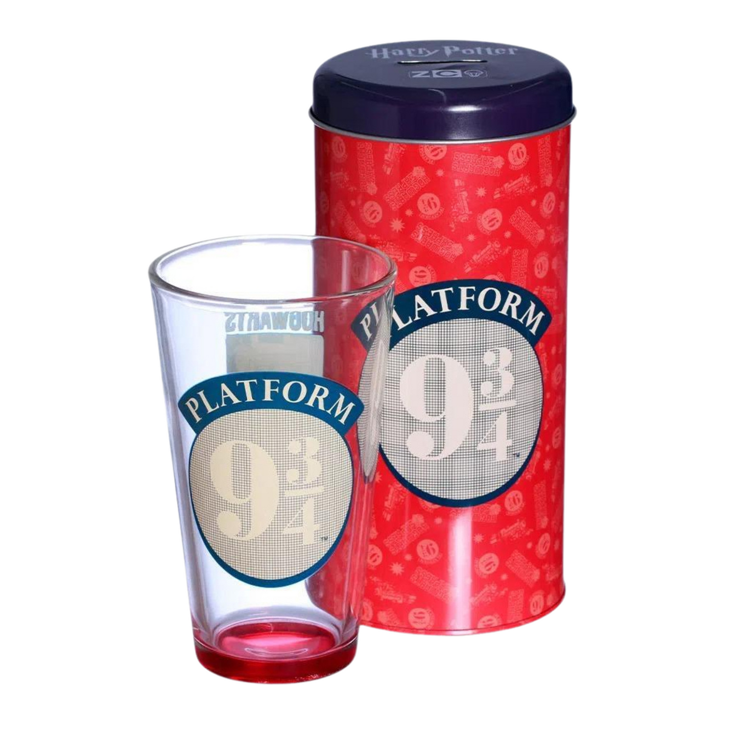 Copo Com Cofre Harry Potter Plataforma 9 3/4 500 Ml