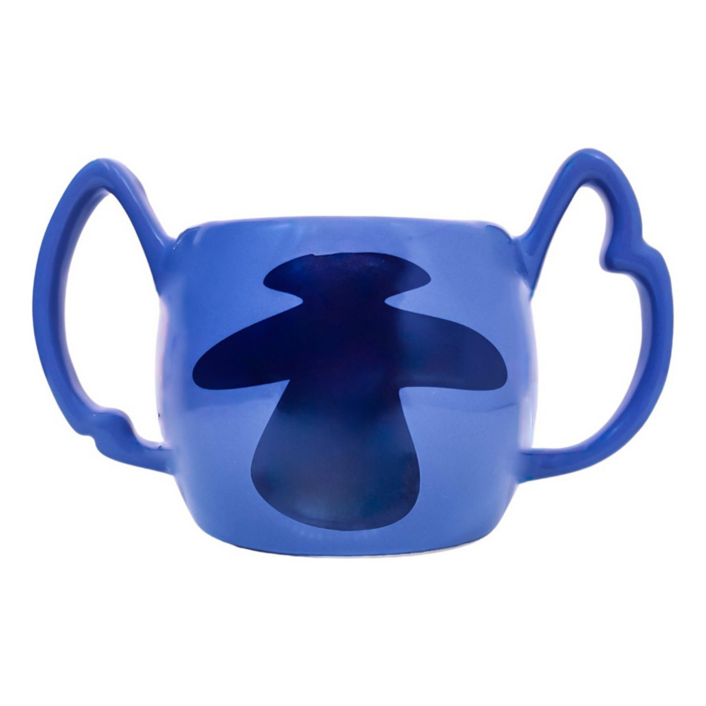 Caneca 3d Porcelana 450ml Alça Dupla Stitch Original Disney