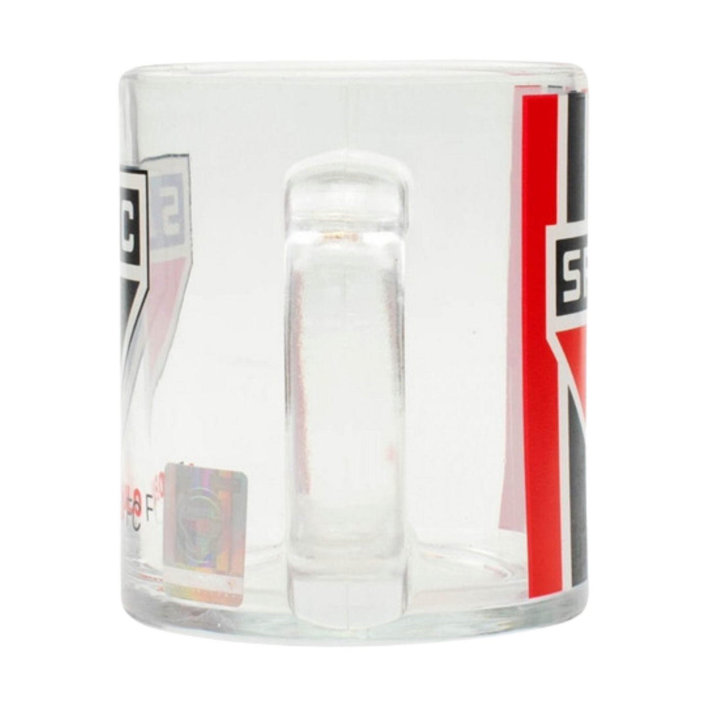 Caneca De Vidro Com Abridor Time São Paulo Spfc 350 Ml