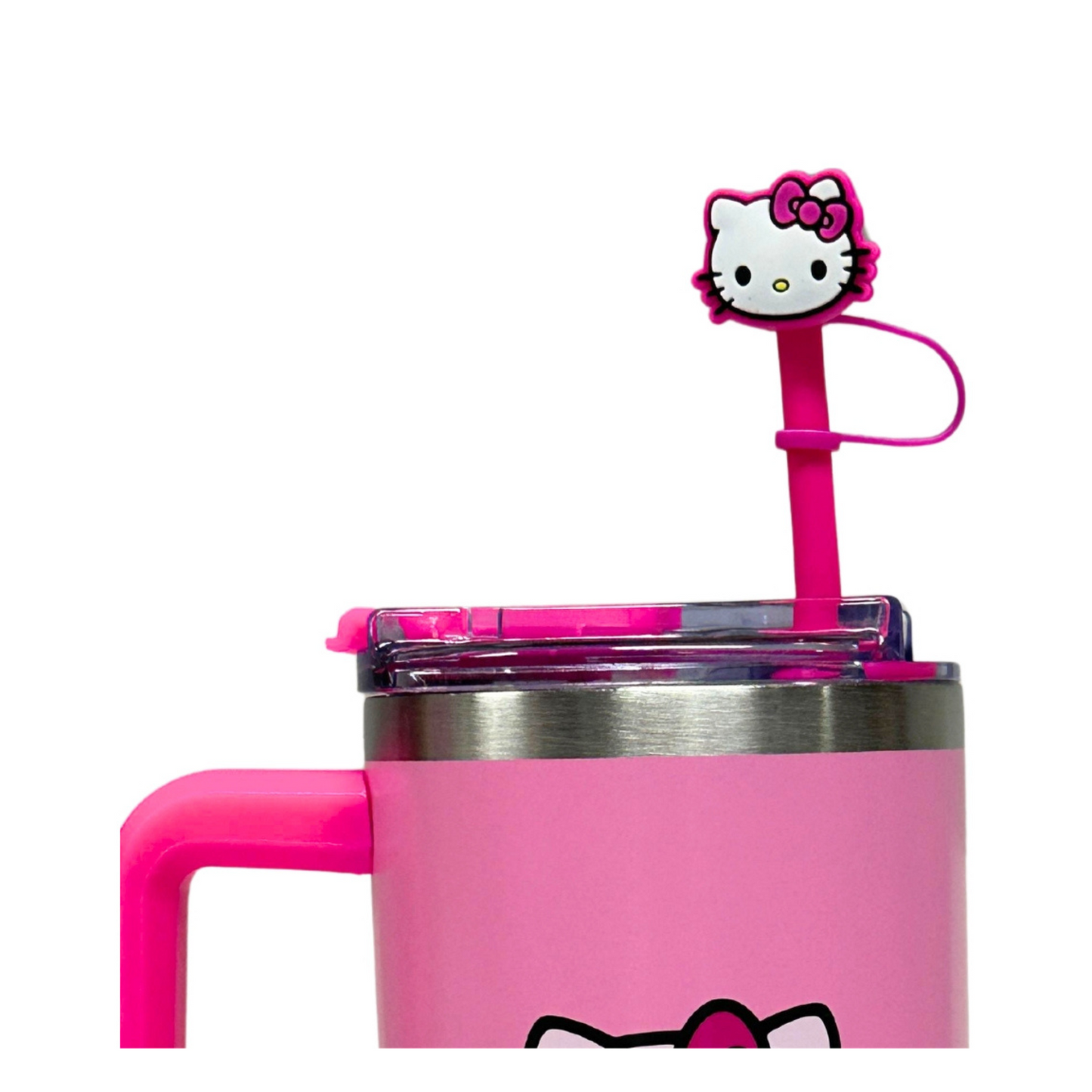 Canecão Tumbler Térmico Em Inox 1,15l Com Canudo Hello Kitty
