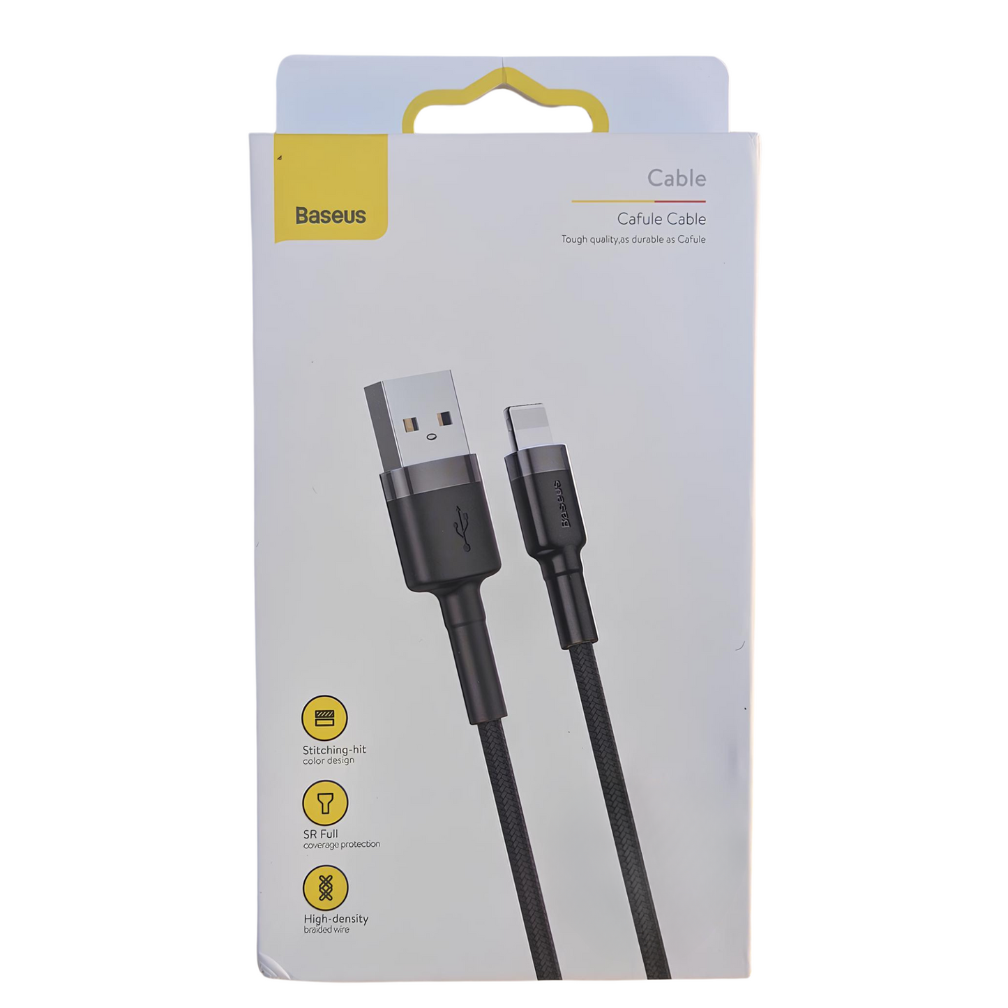 Cabo Reforçado iPhone Lightning 2.4A Baseus