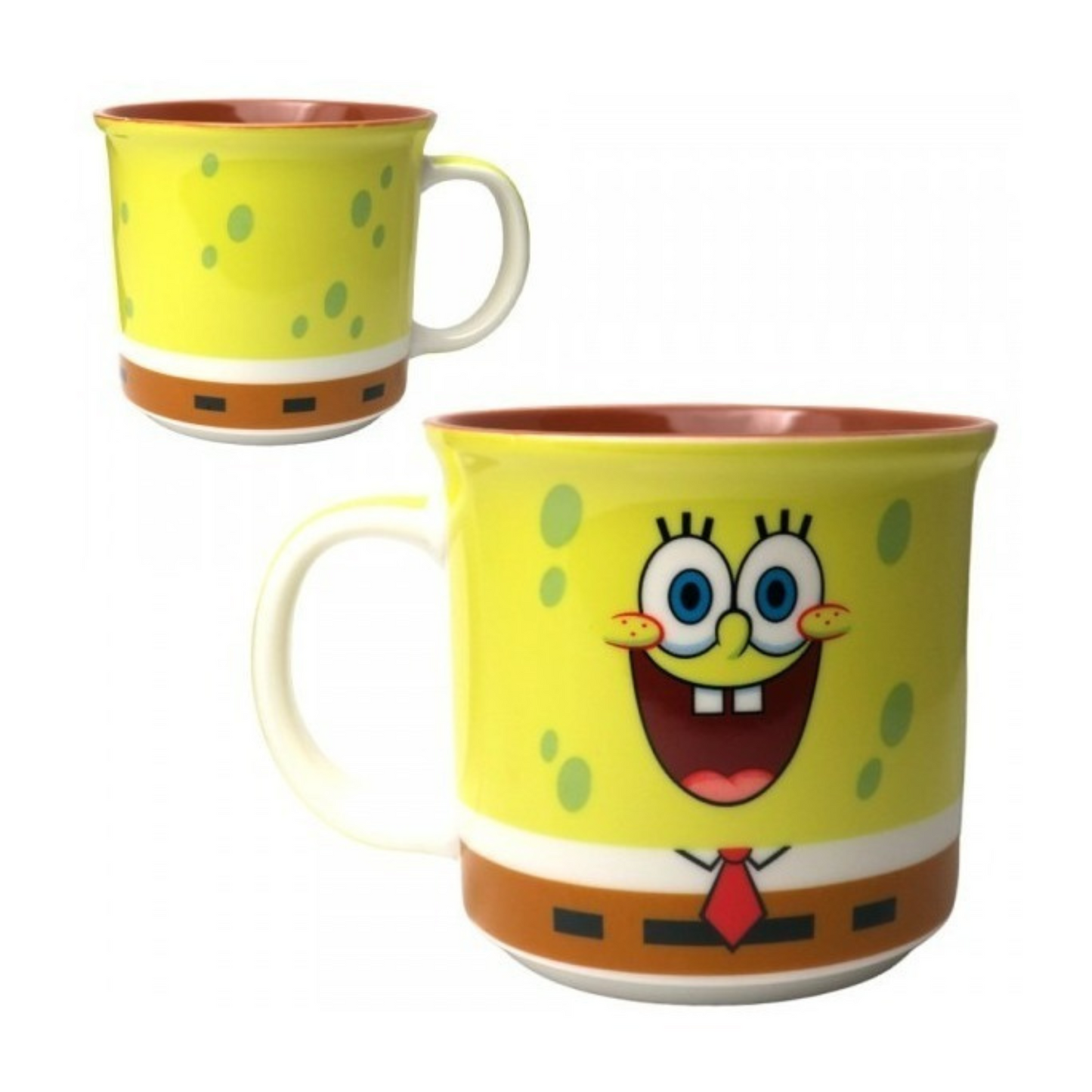 Caneca Bob Esponja 350ml Xicara Ceramica Caixa Presenteável