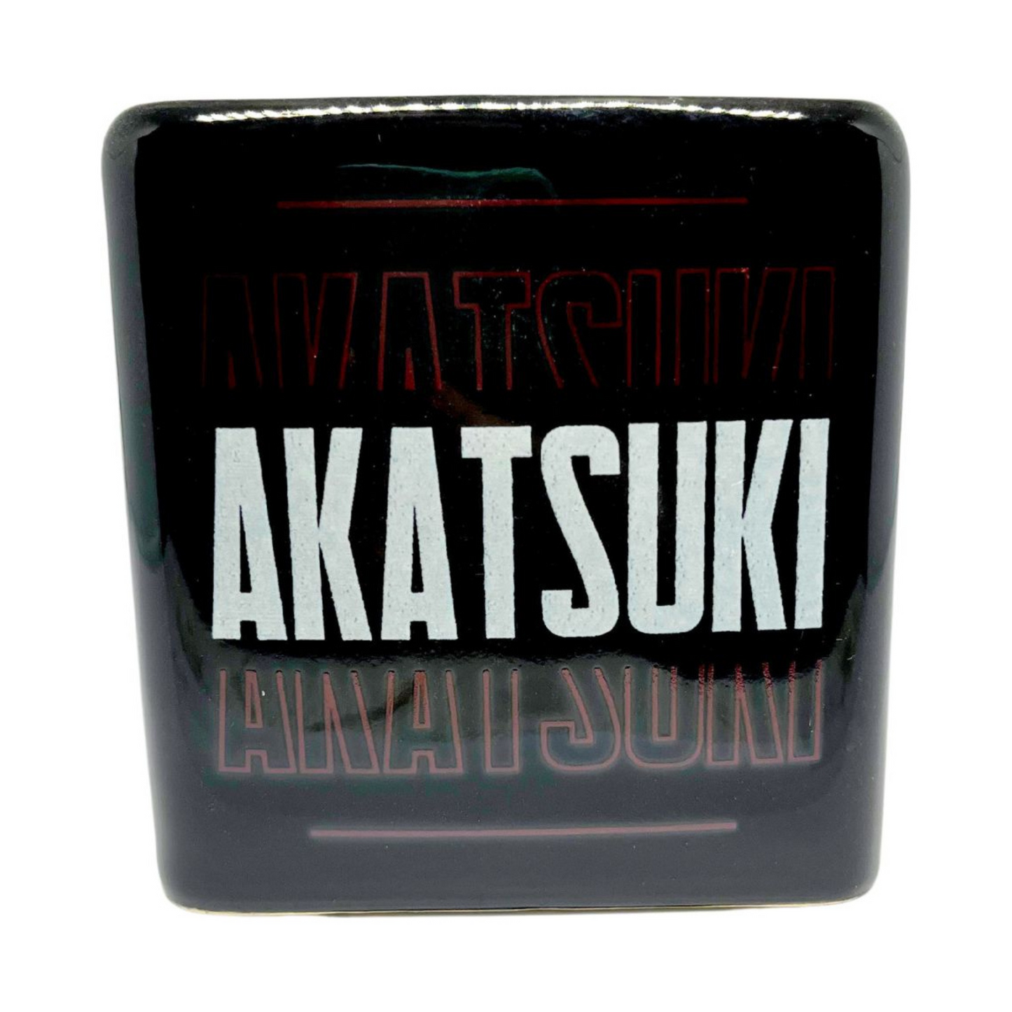 Caneca 3d Quadrada Presente Personalizada Akatsuki Naruto
