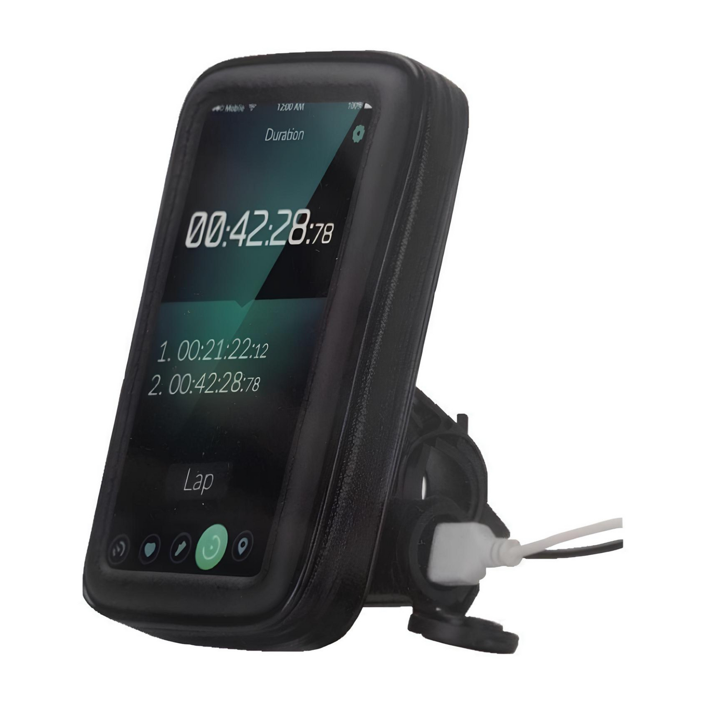 Suporte Com Case E Usb Para Moto MT5-5-1U Hmaston