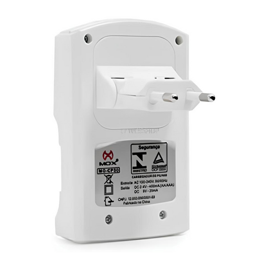 CARREGADOR DE PILHA MOX MO-CP53