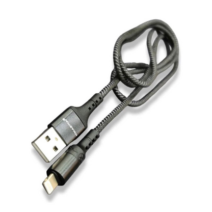 Cabo Usb Kingo P/iphon Carregador Dados Metálico Reforçado