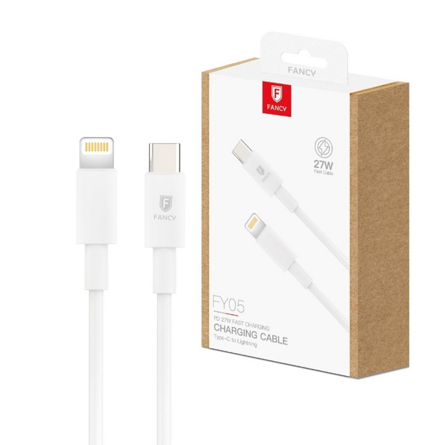 Cabo de Carregamento Rápido Usb C para Lightning PD 27w