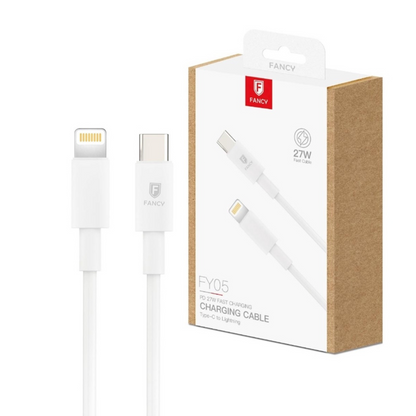 Cabo de Carregamento Rápido Usb C para Lightning PD 27w