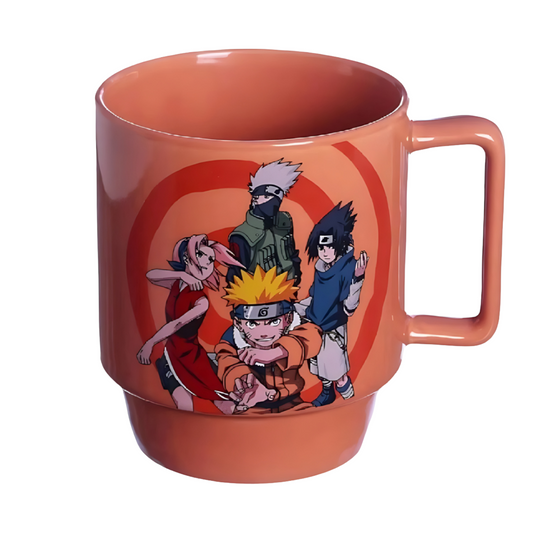 Caneca Naruto Equipe 7 Zona Criativa  400ml