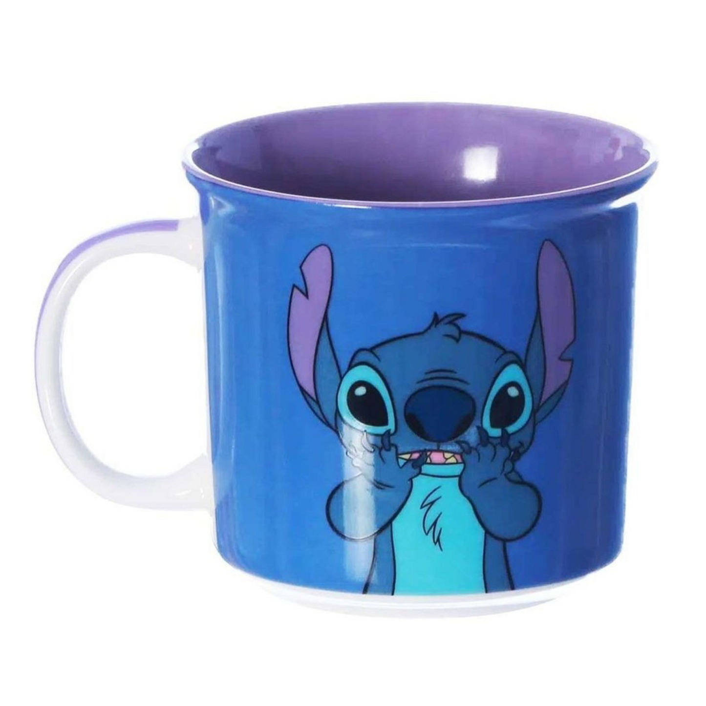 Caneca Stitch Porcelana 350ml Zona Criativa