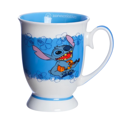Caneca Stitch Royal Café Original Licenciada Presente