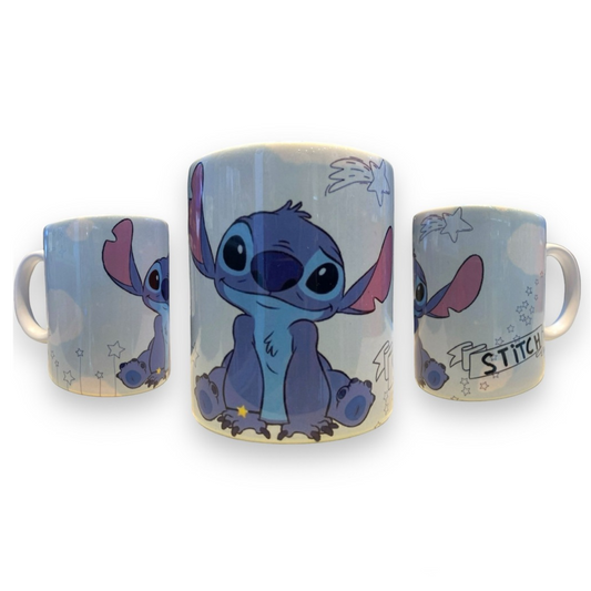 Caneca personalizada de porcelana Stitch