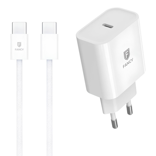Carregador Fonte Usb-c 20w Com Cabo Tipo C Para Samsung S23