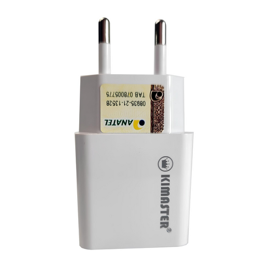 Carregador Turbo Anatel 3.1a Universal Usb Kimaster Original