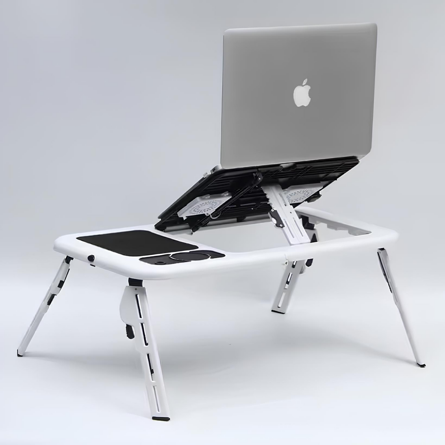 Mesa Articulada Dobravel P/ Notebook Com Cooler Sofa Cama