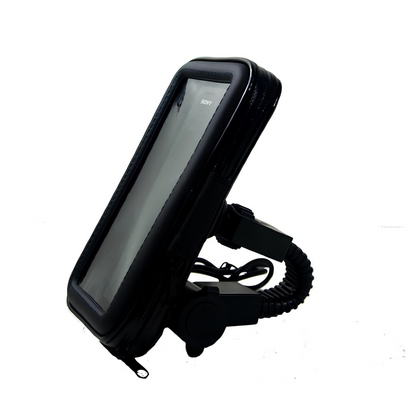 Suporte Com Case E Usb Para Moto MT5-5-1U Hmaston