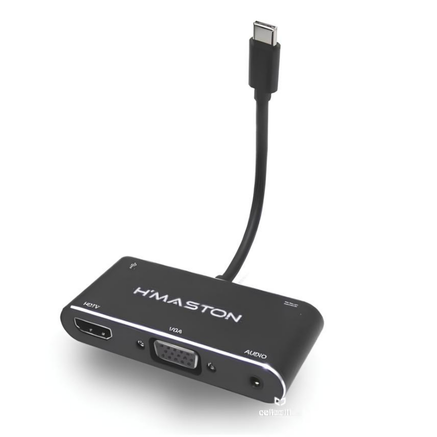 Conversor H'maston Usb-c P/hdmi/vga/usb 3.0 P2