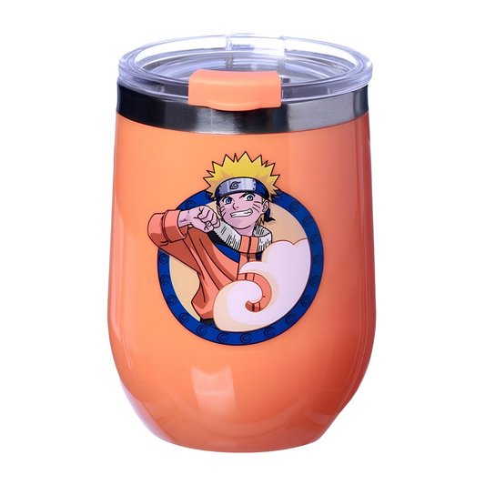Copo Semi-térmico Viagem Zona Criativa Naruto Uzumaki Mangá