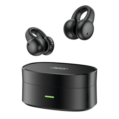 Fone De Ouvido Bluetooth 5.2 De Condução Aérea Xo-g10 Cor Preto Cor da luz Verde