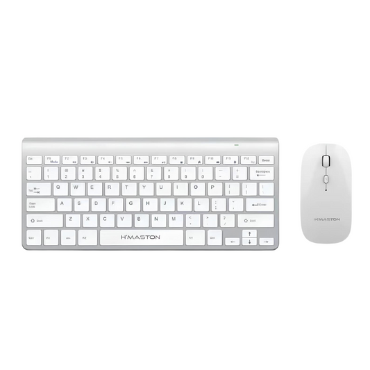 Kit Teclado E Mouse Usb Sem Fio Jp-102 Hmaston Escritório