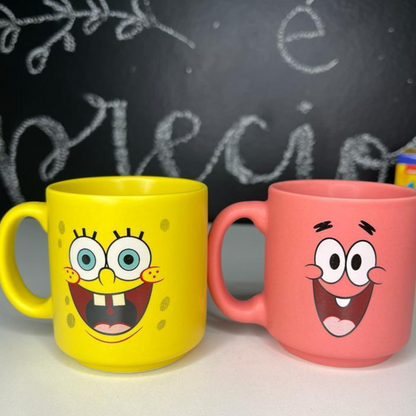 Mini Caneca Bob Sponja - 100ml - Zona Criativa