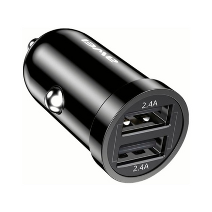 Carregador Veicular C-810 Awei 2 Entradas Usb 2.4a Fast Car