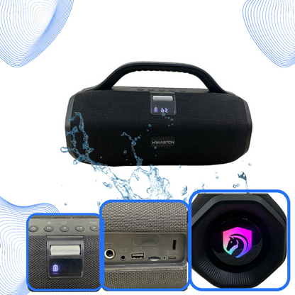 Caixa De Som Bluetooth Bombox Portatil Potencia 60w Tws