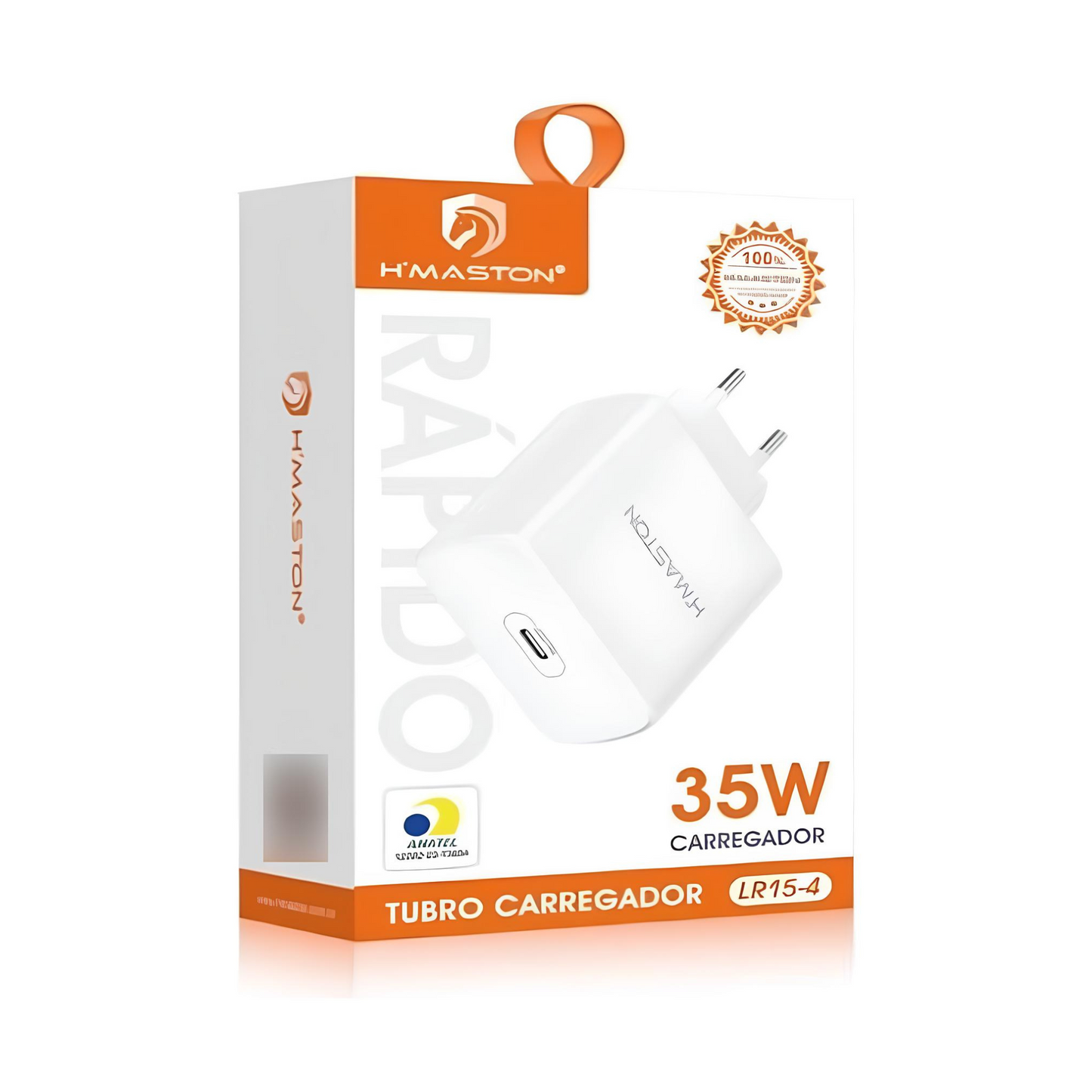 Carregador De Parede Tomada Entrada Tipo C 35w Hmaston