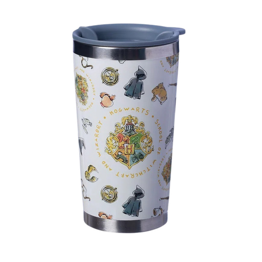 Zonacriativa Hogwarts Copo Branco Branco Capacidade em volume 400 mL